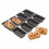 Chicago Metallic Non-Stick Eight Hole Mini Loaf Pan 1