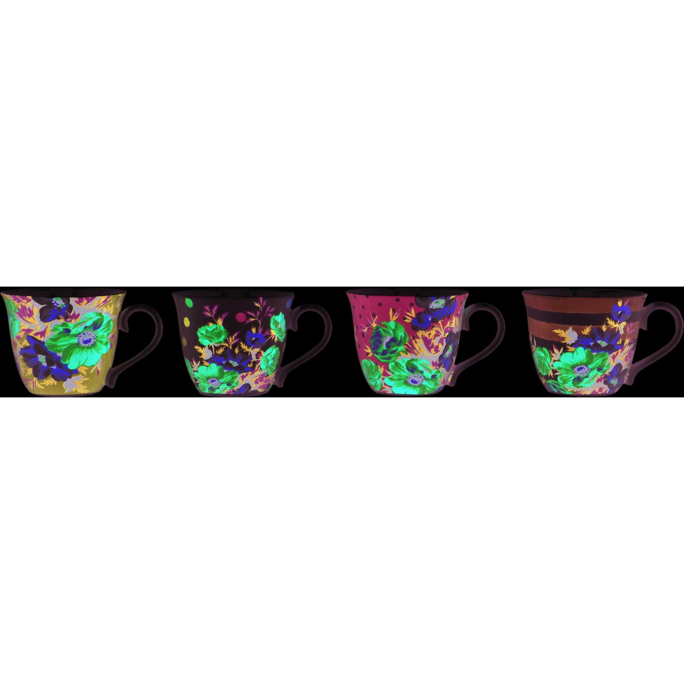 Mikasa Clovelly Porcelain 80ml Set of Four Espresso Cups