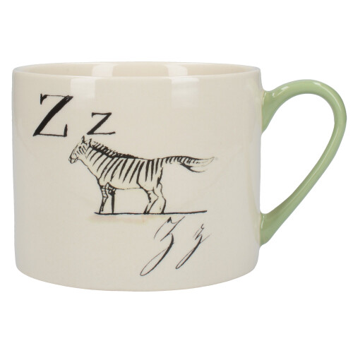 Victoria And Albert Nonsense Alphabet Squat Can Mug Z on OnBuy