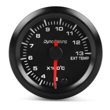 2" 52mm 7 Color LED Car Exhaust Gas Temp Gauge Pointer EGT Temperature Meter for Universal for All 12V Cars Easy Installation