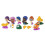 Bubble Guppies 12pcs Figur Set PVC TOY GIL Molly 8