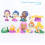 Bubble Guppies 12pcs Figur Set PVC TOY GIL Molly 5