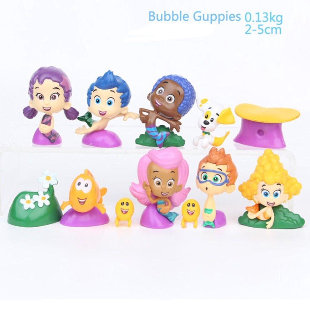 Bubble Puppy Molly Bubble Guppies Toy Bubble Guppies 12pcs Figure