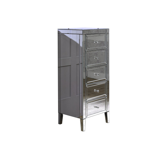 Valencia 5 Drawer Narrow Chest 2