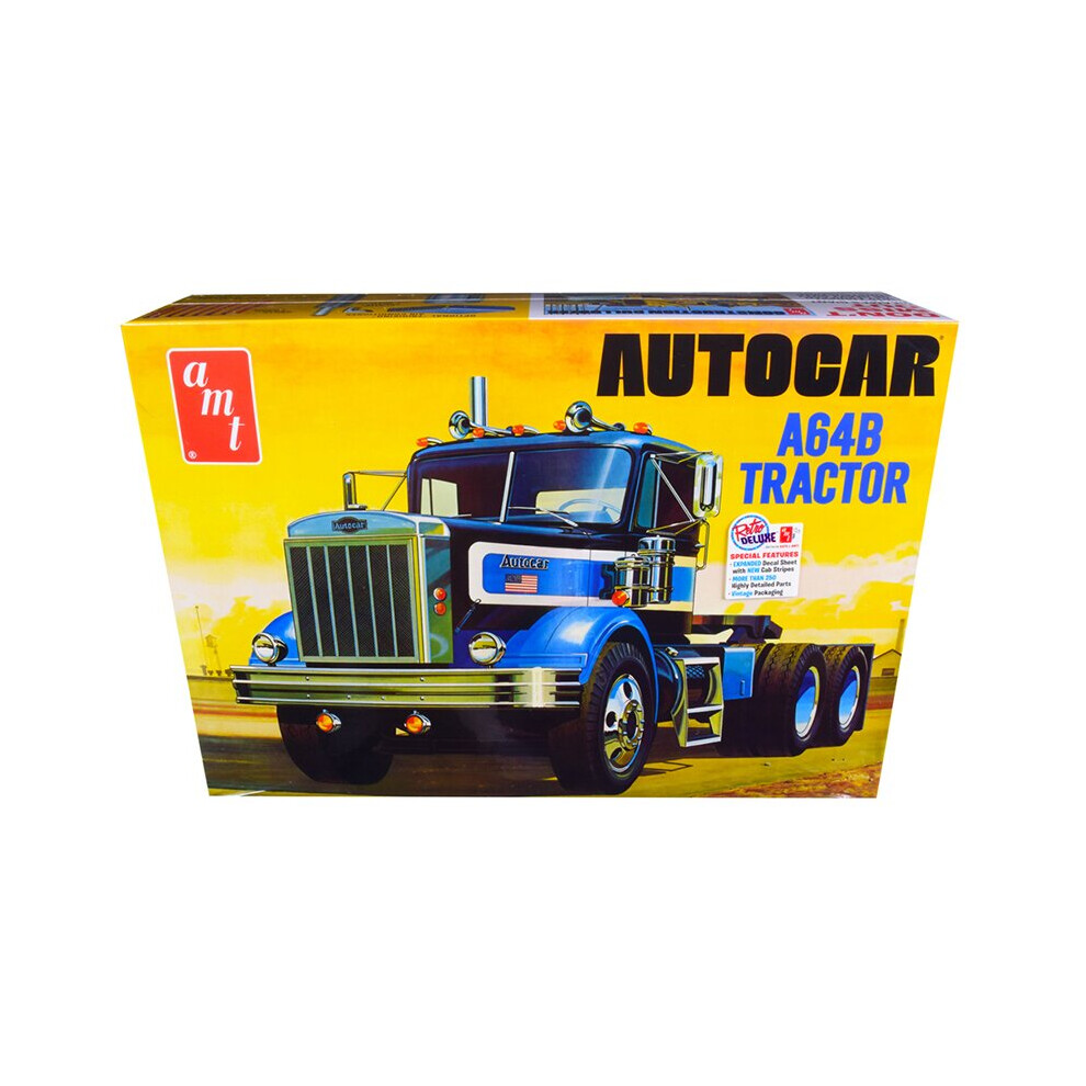 AMT Skill 3 Model Kit Autocar A64B Tractor 1/25 Scale Model by AMT 