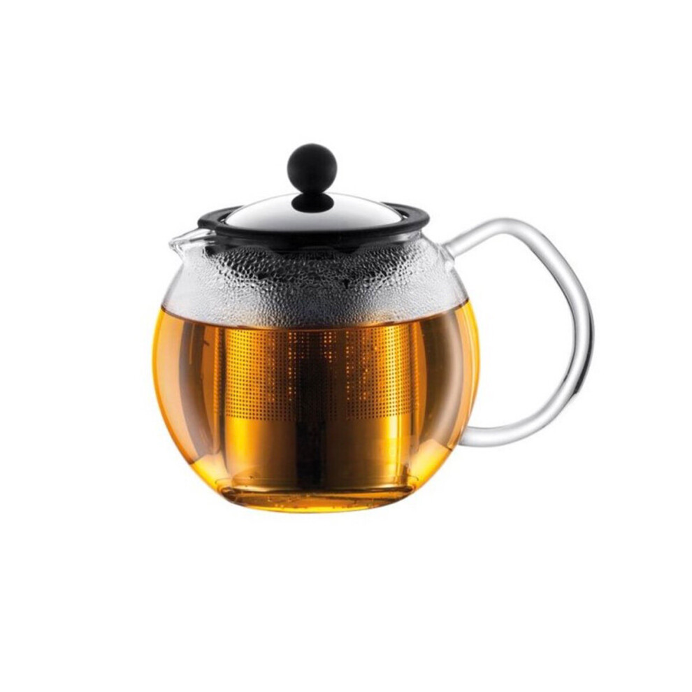 Bodum Teapot Press Glass Handle 0.5l with Permanent Filter