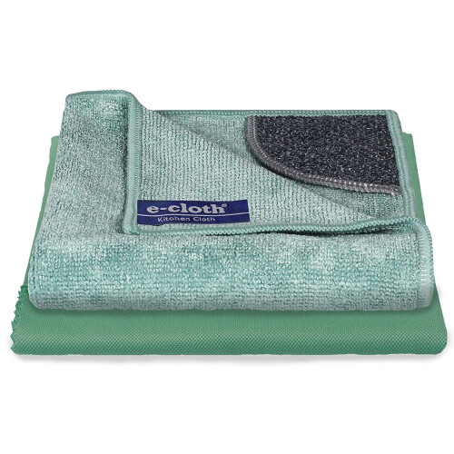 E-cloth Cloths, 80% polyester, 20% polyamide, Green, 32cm x 32cm