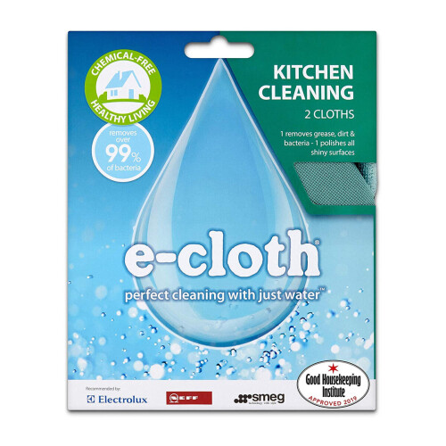E-cloth Cloths, 80% polyester, 20% polyamide, Green, 32cm x 32cm 2