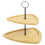 (Triangle) 2 Tier Wooden Serving Display Cake Food Tray 8