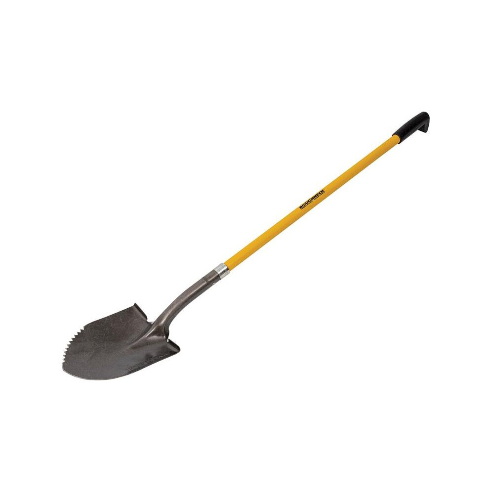 Roughneck Sharp Edge Round Shovel, Long Handle 68-044