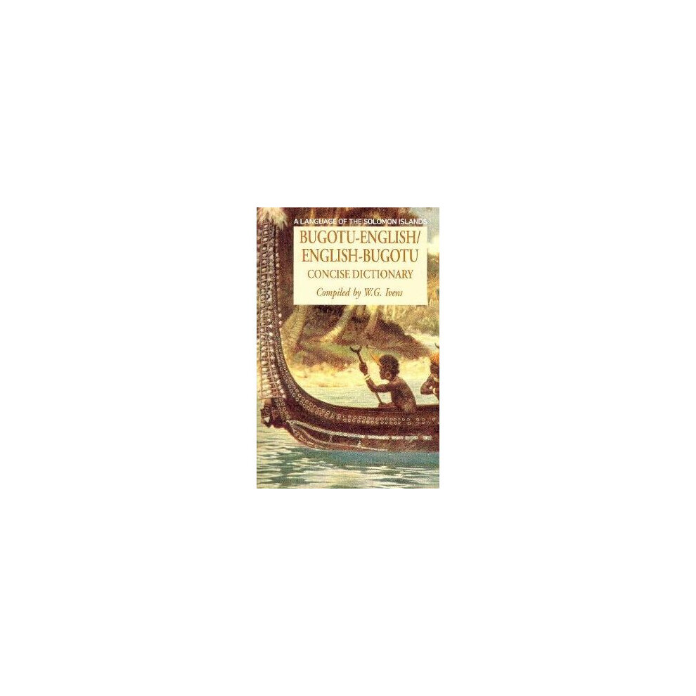 Bugotu-English / English-Bugotu Concise Dictionary