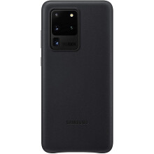 Harde leren hoes - Samsung - Galaxy S20 Ultra - Zwart - Hoogwaardige bescherming - Unisex