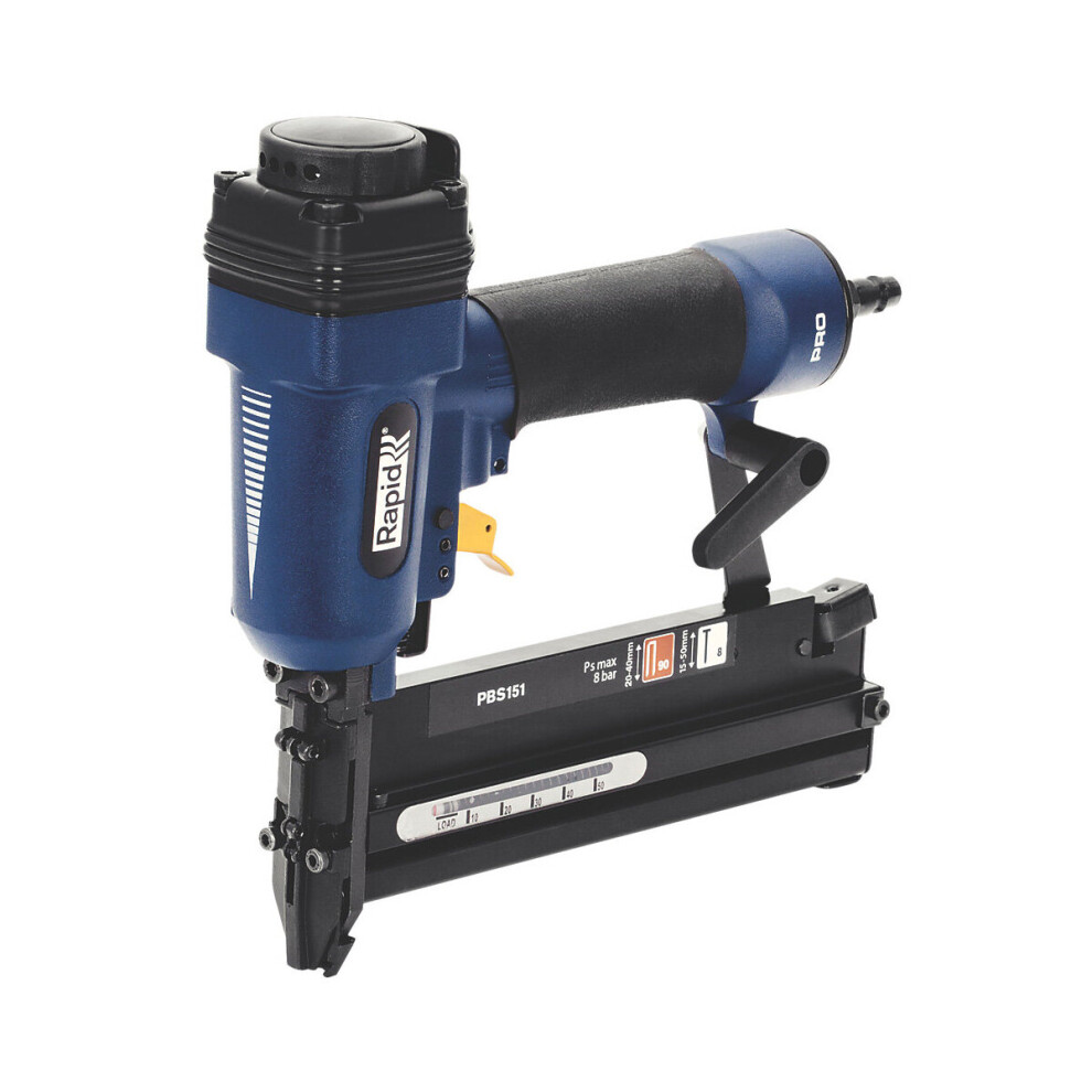 Rapid Corded Pneumatic Combi Air Nail Gun Stapler PBS151 50mm 72-101psi