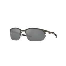 (One Size, Matt Gunmetal / Prizm Black Lens) Oakley Wire Tap 2.0 Adult Sunglasses