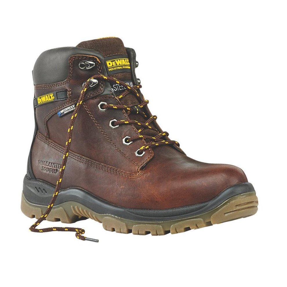 (12 (Adults')) DeWalt DEWTITANIUMTAN10 Titanium S3 Safety Tan Boots UK 10 Euro 44
