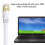 (30m) Flat CAT7 Ethernet LAN Network 10Gbps Internet Patch Cable Lead 5