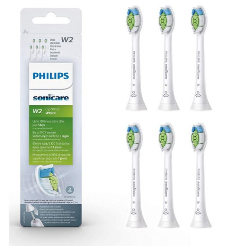 Philips Philips Optimal White Brush Heads 6 Pack - HX6066/10
