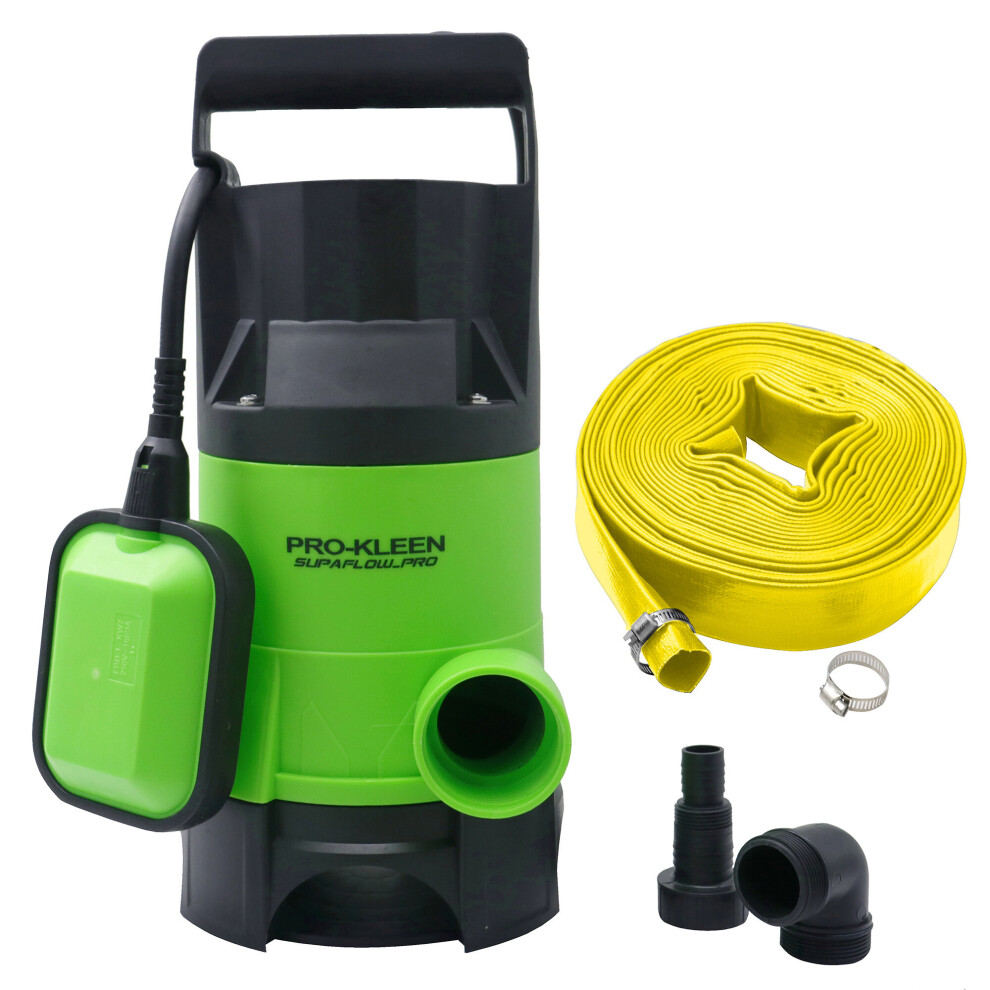 (750W, 20M) Electric Submersible Dirty & Clean Water Pump