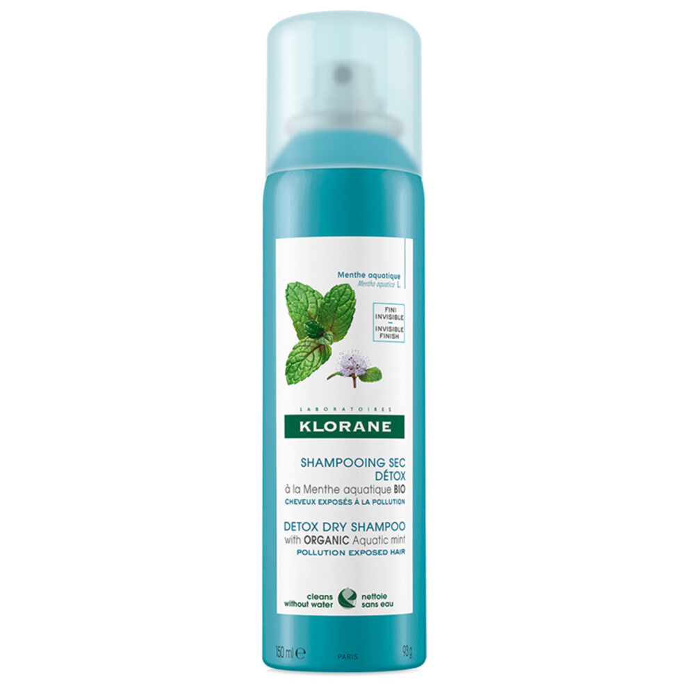 Klorane Aquatic Mint Dry Shampoo 150ml-image-OPC-P7CHNQX-NEW