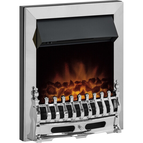 Adam Adam Blenheim Electric Fire in Chrome 2