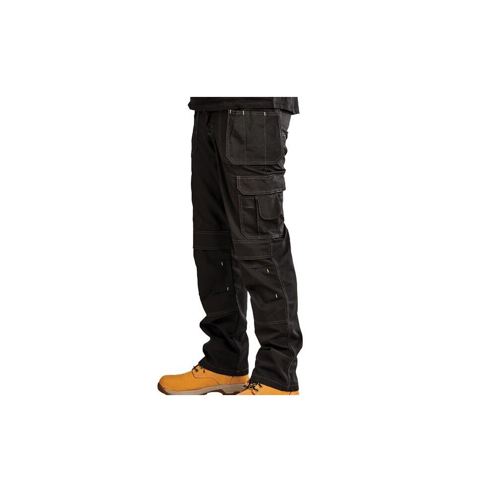 Stanley Iowa Holster Trousers Black Waist 34in Leg 31in STW40021-001