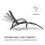 Practical Garden Lounger ,Rocking Chair ,Black , Best 4