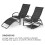 Practical Garden Lounger ,Rocking Chair ,Black , Best 8