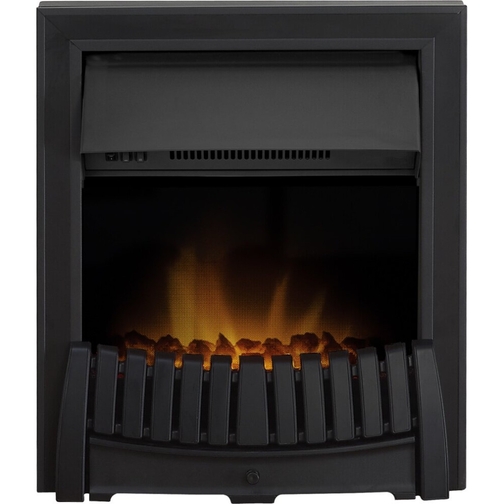 Adam Elan Electric Fire in Black