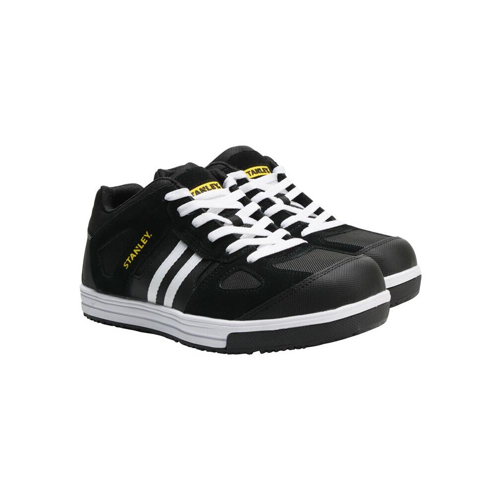 Stanley Cody Black/White Stripe Safety Trainers UK 7 EUR 41 STA20051-110