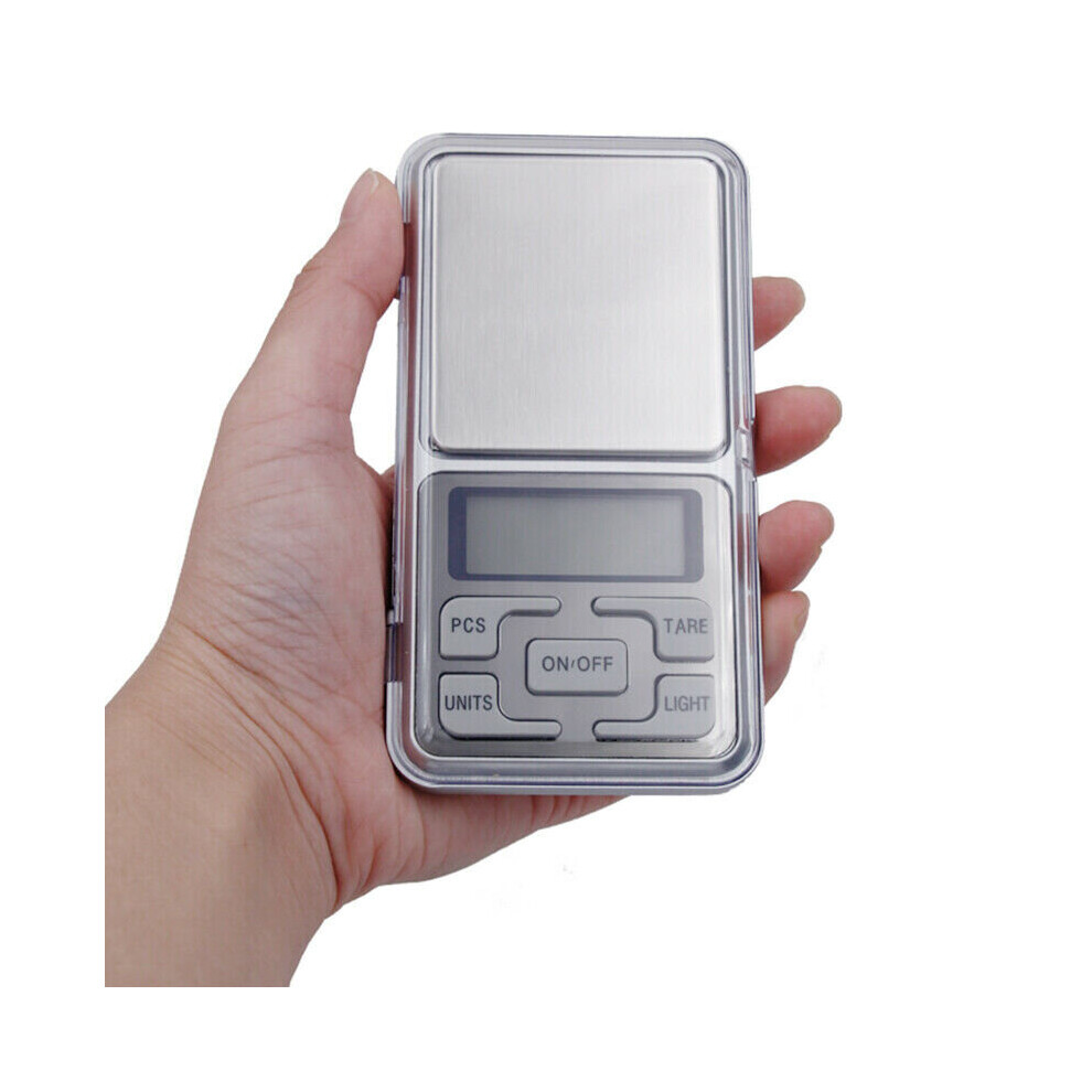 Portable Mini Digital Pocket Scales Jewelry Electronic Scale LED 200g x 0.01g
