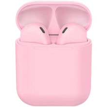 (Pink) i12 Wireless  Bluetooth Headphones HIFI Earphones