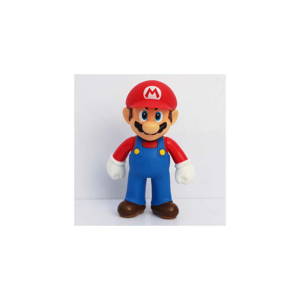 ( Mario) Super Mario Bros Princess Pvc Action Figures Toy Red