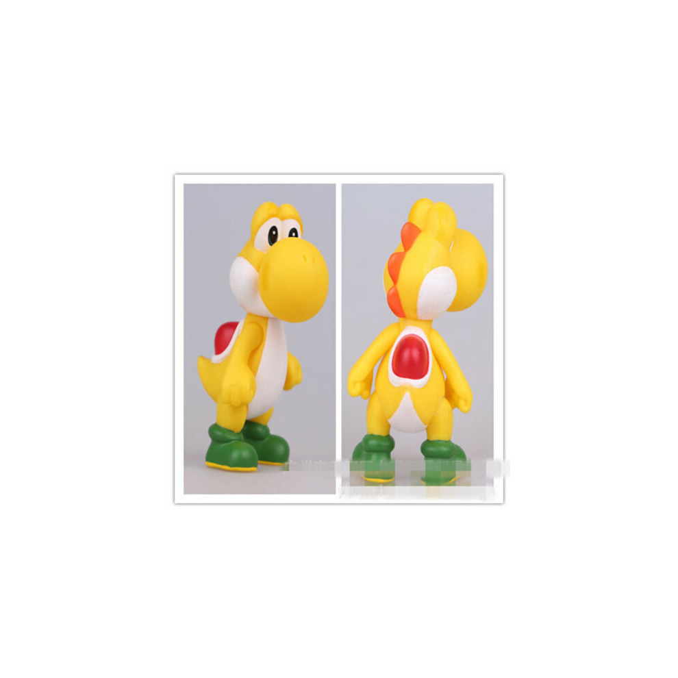 (Yello Yoshi) Super Mario Bros Princess PVC Action Figures Toy