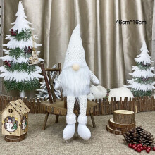 (Long Legs White) Faceless Doll Xmas Decor Gnomes Gonks Ornament Gift