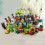 40ps Plants vs Zombies Jouets Figurines PVC Jouet 7