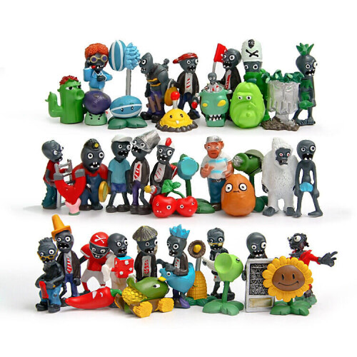 40ps Plants vs Zombies Jouets Figurines PVC Jouet 1