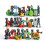 40ps Plants vs Zombies Jouets Figurines PVC Jouet 1