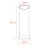 Adam Adam Straight Stove Pipe in Black 2