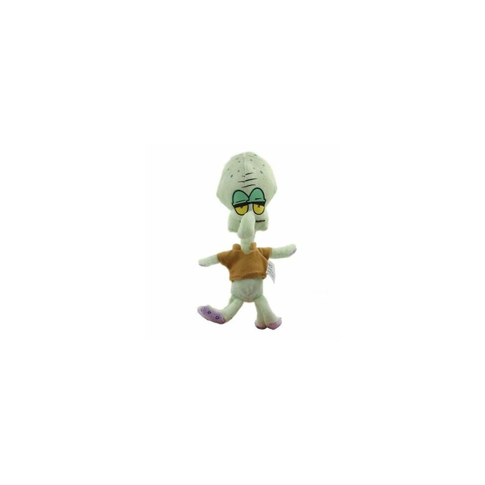 (Squidward Tentacles-40cm) 6pcs SpongeBob Patrick Star Plush Toys Kids Gift