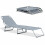 Practical Foldable Portable Outdoor Grey Sun Lounger, Best 1