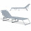 Practical Foldable Portable Outdoor Grey Sun Lounger, Best 2