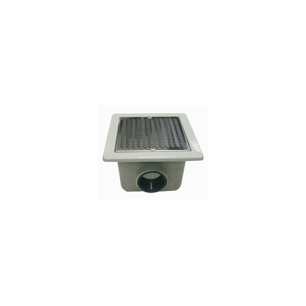 Certikin Concrete Main Drain 250 X 250Mm With 90Mm Connections (HMD252/90)