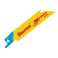 Starrett B414-5 Bi-Metal Reciprocating Blade Metal Straight 100mm 14 TPI Pack 5