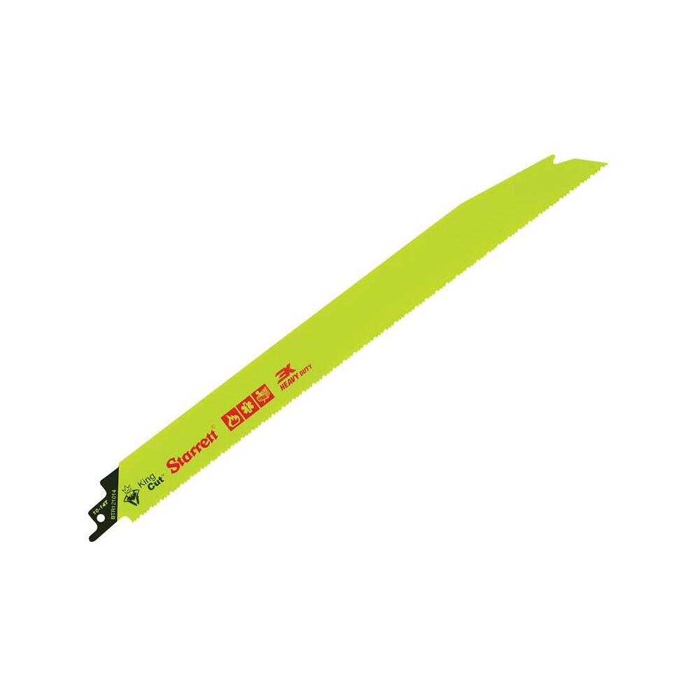 Starrett Btr121014-5 Btr121014-5 Bi-Metal King Cut™ Demolition Blade 300Mm 10-14 Tpi (Pack 5) - Image 4