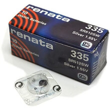 (3 x 335 Or SR512SW) Renata Watch Battery Swiss Made Silver Oxide 1.5 V Also SB-AB,280-68,V335,622