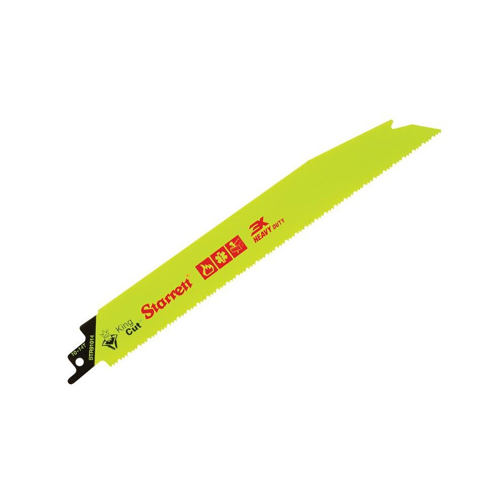 Starrett Btr91014-5 Bi-Metal King Cut Demolition Blade 228Mm 10-14 Tpi (Pack 5) 7891265114723