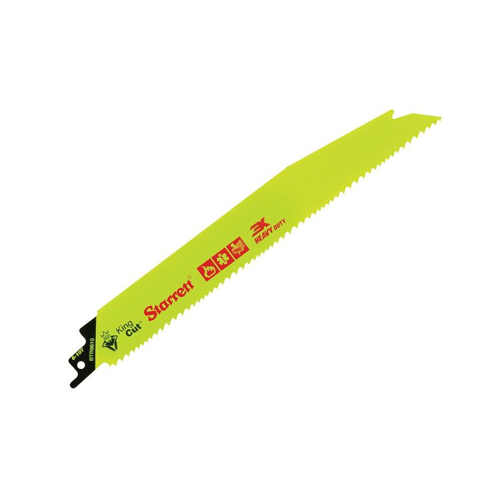 Starrett Btr9610-5 Bi-Metal King Cut Demolition Blade 228Mm 6-10 Tpi (Pack 5)