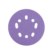 Trend Aluminium Oxide Orbital Sanding Disc 125mm x 180G (Pack 10) AB/125/180A