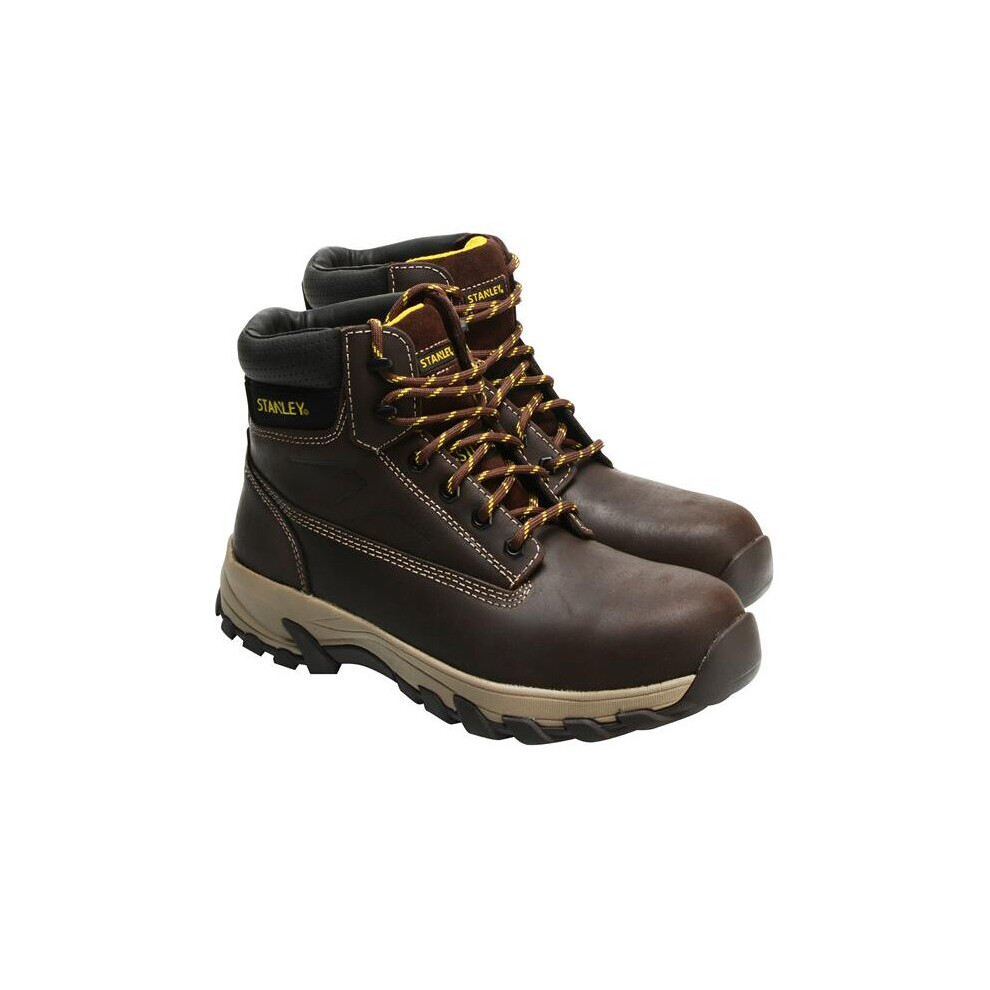 Stanley Tradesman Sb-P Brown Safety Boots Uk 6 Eur 39/40 Sta10025-104