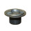 Certikin 1.5” Vacuum Point C/W Plug - Grey Metallic (HD20LT+G) 3